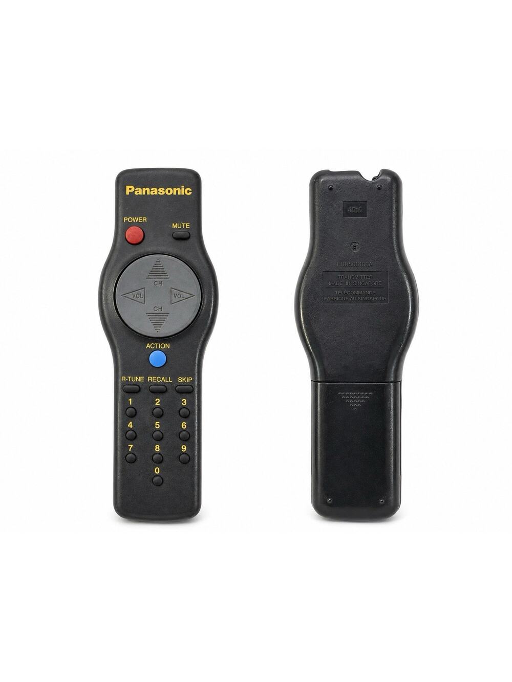 Panasonic EUR500106A TV Remote Control Tested Working OEM Vintage